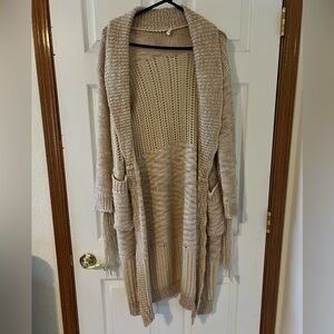 SPELL: Cozy Corner fringe Cardigan
